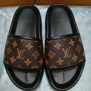 Louis Vuitton Monograma Lona Chanclas