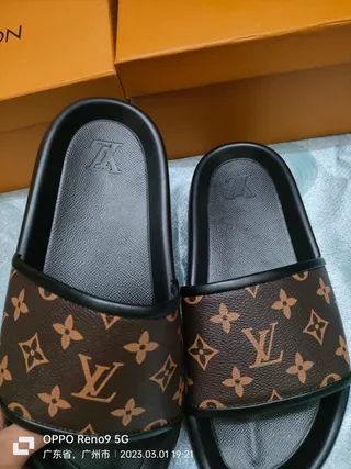 Louis Vuitton Monogram Canvas Slide Slippers 2