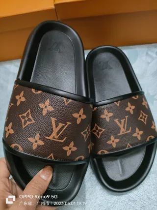 Louis Vuitton Monogram Canvas Slide Slippers 4
