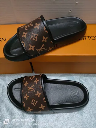 Louis Vuitton Monogram Canvas Slide Slippers 5