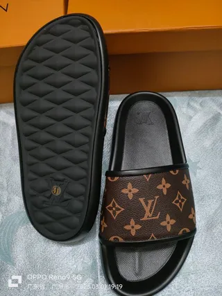 Louis Vuitton Monogram Canvas Slide Slippers 6