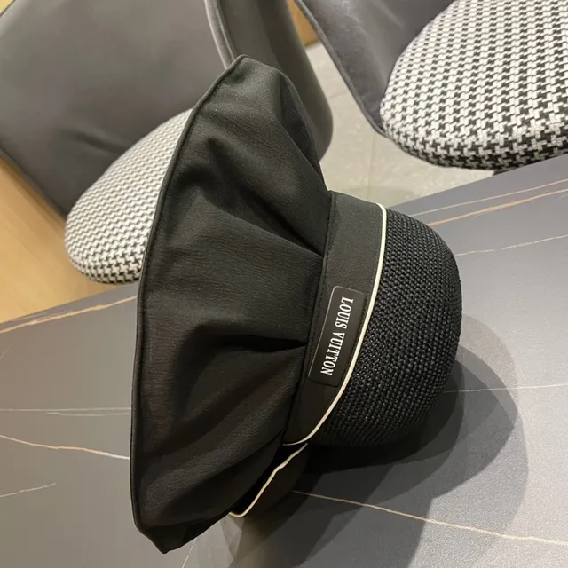 Louis Vuitton Pleated Brim Woven Bucket Hat 3