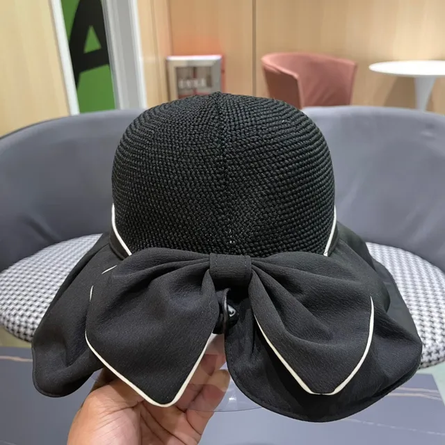 Louis Vuitton Pleated Brim Woven Bucket Hat 5