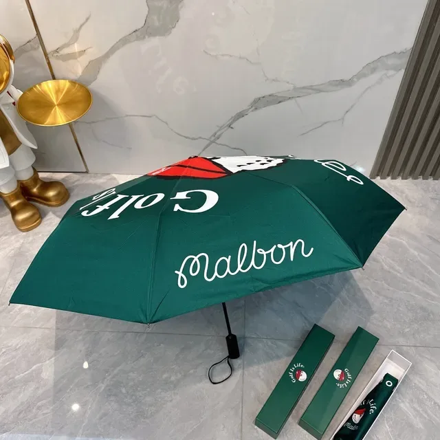 Malbon Golf Green Red Printed Graphic Canopy Character Handbag 2