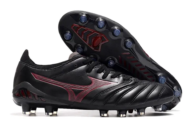 Mizuno Morelia Neo Cyan and Copper Chaussures de Football Terrain Ferme 14