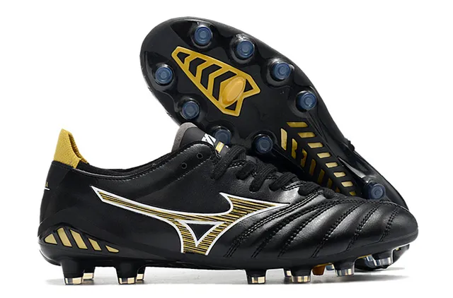 Mizuno Morelia Neo Cyan and Copper Chaussures de Football Terrain Ferme 20