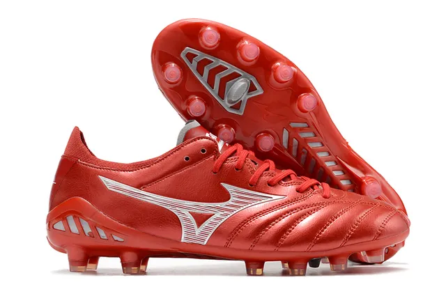 Mizuno Morelia Neo Cyan and Copper Chaussures de Football Terrain Ferme 21