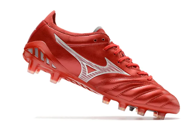Mizuno Morelia Neo Cyan and Copper Chaussures de Football Terrain Ferme 23