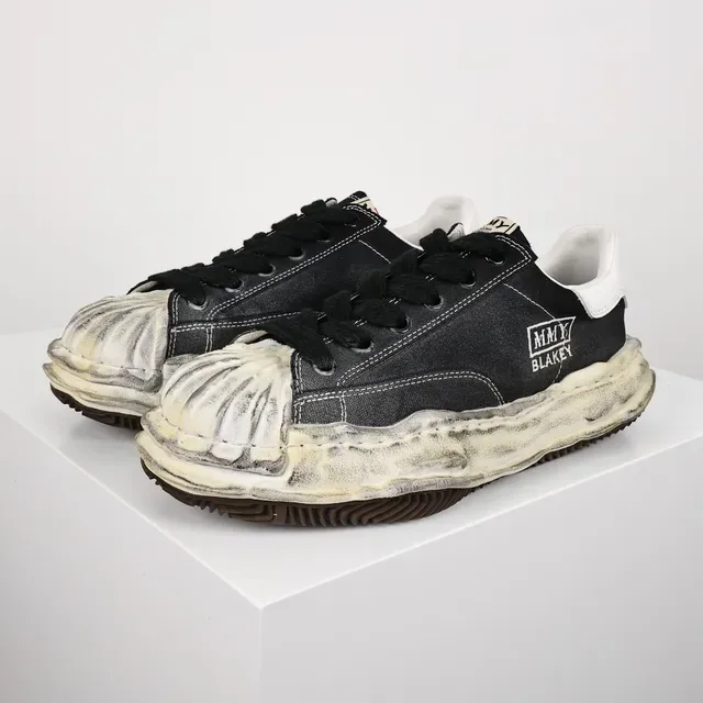 MM6 Maison Margiela MMY Blakey Deconstructed Black Lifestyle Sneakers 2