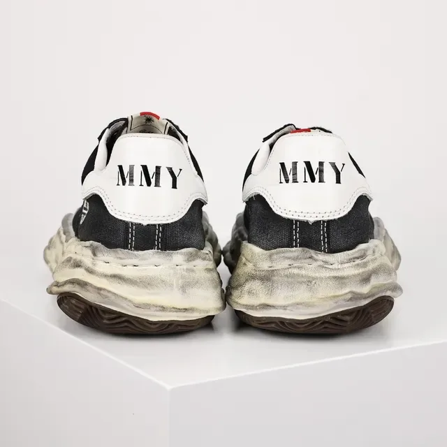 MM6 Maison Margiela MMY Blakey Deconstructed Black Lifestyle Sneakers 8