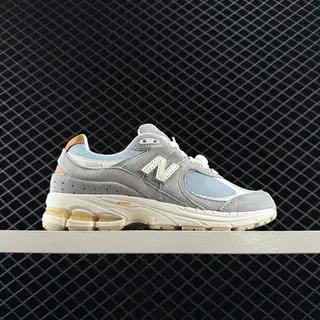 New Balance 2002R 灰色 浅蓝色 棕色 厚底运动鞋