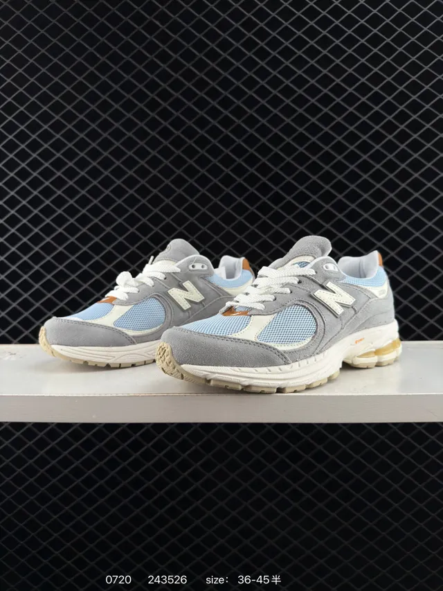 New Balance 2002R رمادي أزرق فاتح بني حذاء رياضي كيونكي 2