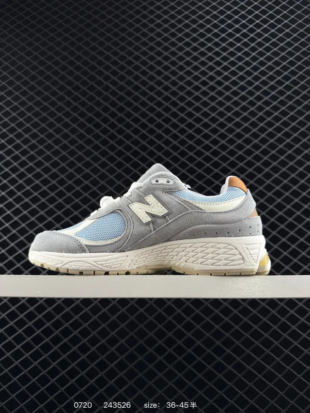 New Balance 2002R رمادي أزرق فاتح بني حذاء رياضي كيونكي 5