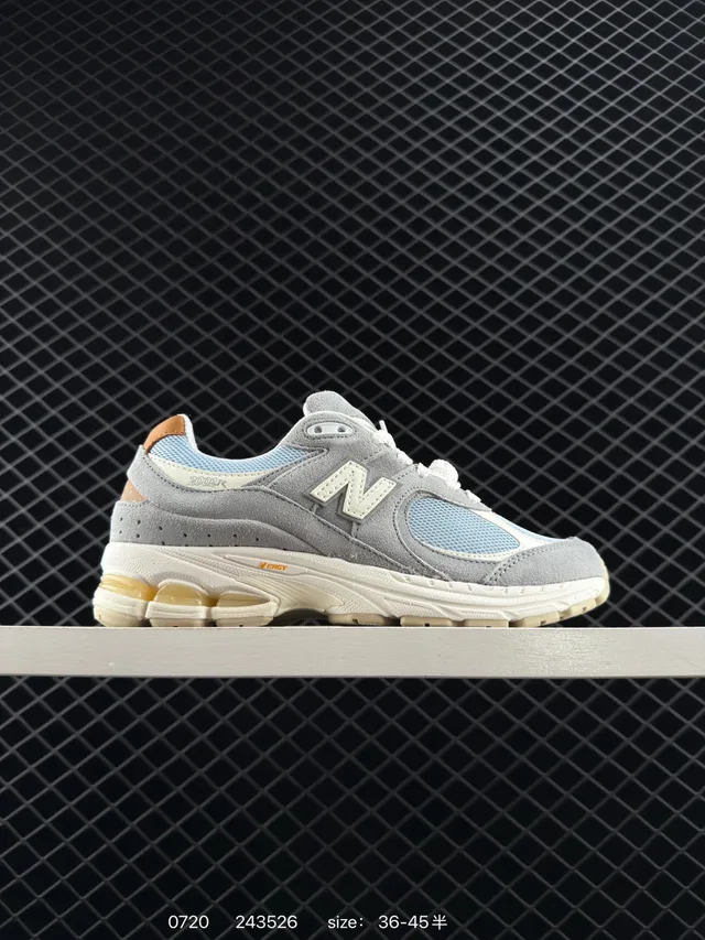 New Balance 2002R رمادي أزرق فاتح بني حذاء رياضي كيونكي 6