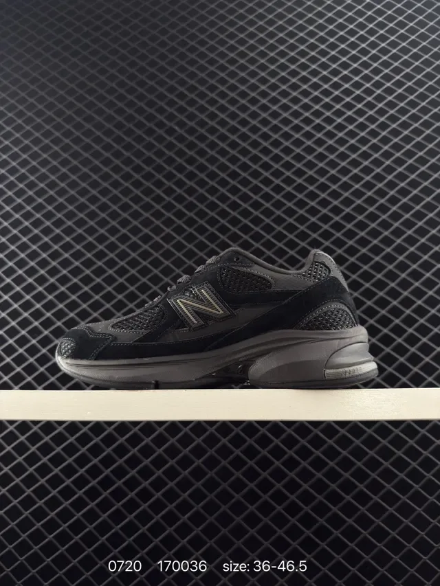 New Balance 2010 Baskets lifestyle noires et grises 5