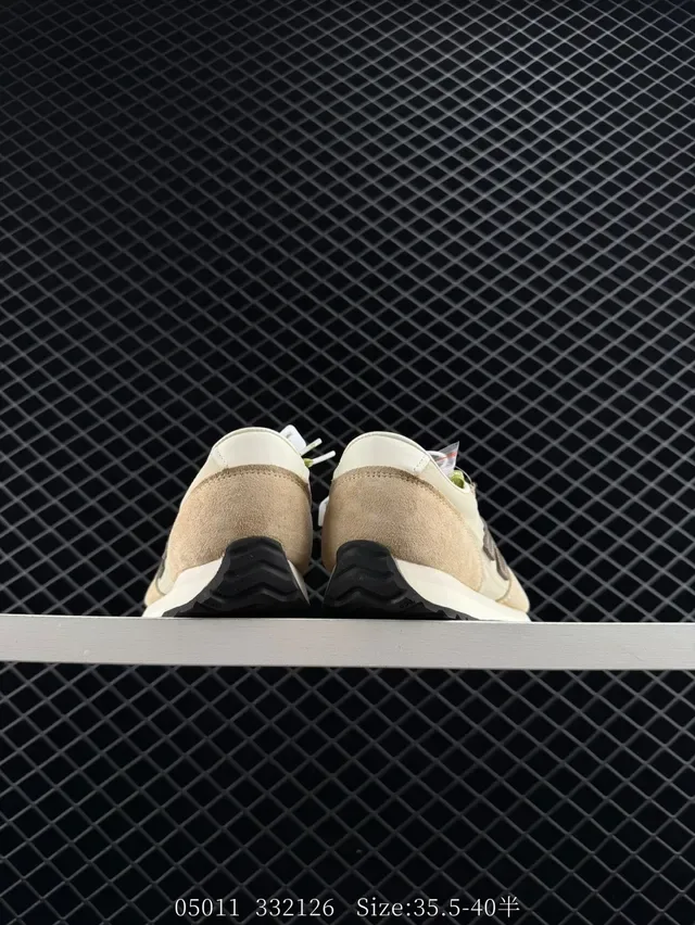 New Balance 237 Beige Marrón En Capas Ante Y Nylon Superior Silueta Retro Runner Sneakers Lifestyle 4