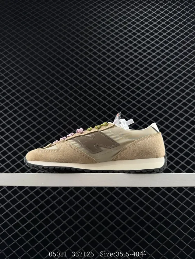 New Balance 237 Beige Marrón En Capas Ante Y Nylon Superior Silueta Retro Runner Sneakers Lifestyle 6