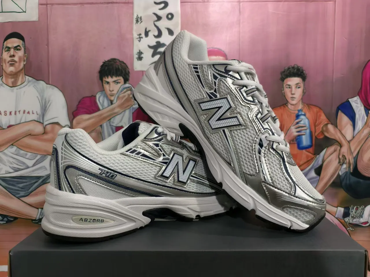 New Balance 710 White Silver Black tênis de corrida 5