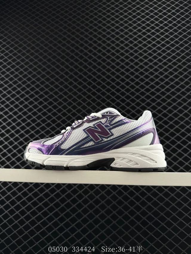 New Balance 740 Sneakers chunky dégradé violet iridescent 4