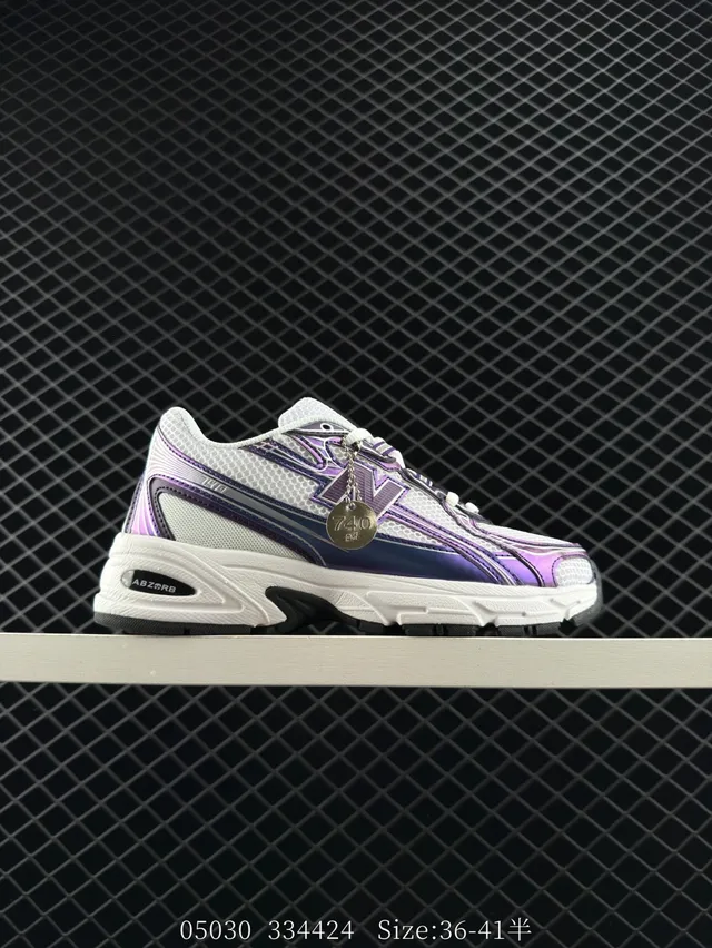 New Balance 740 Sneakers chunky dégradé violet iridescent 5