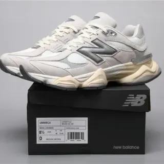 New Balance 9060 Beige Gray Lifestyle Sneakers