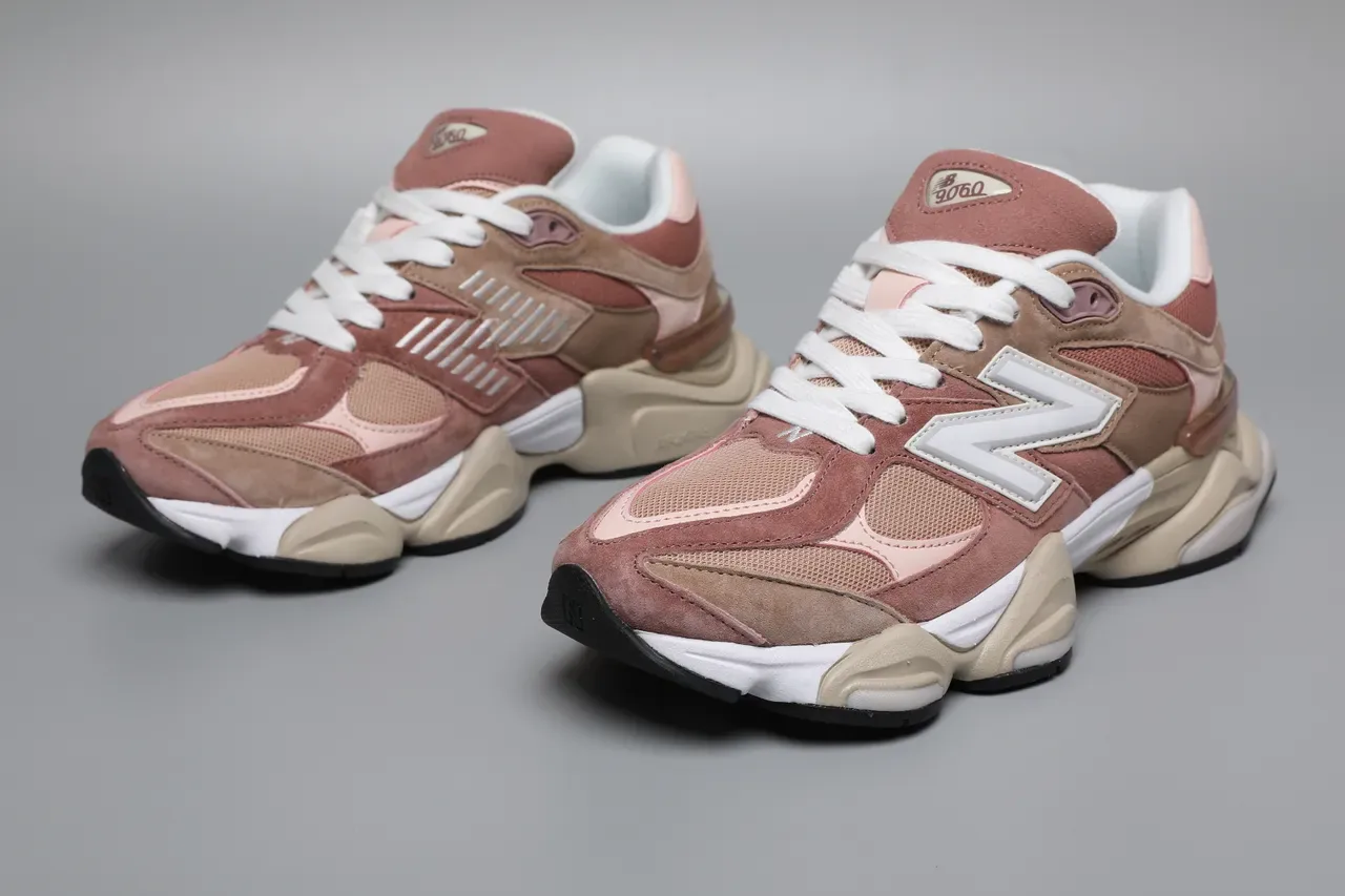 New Balance 9060 Dusty Rose Beige sneakers lifestyle 5