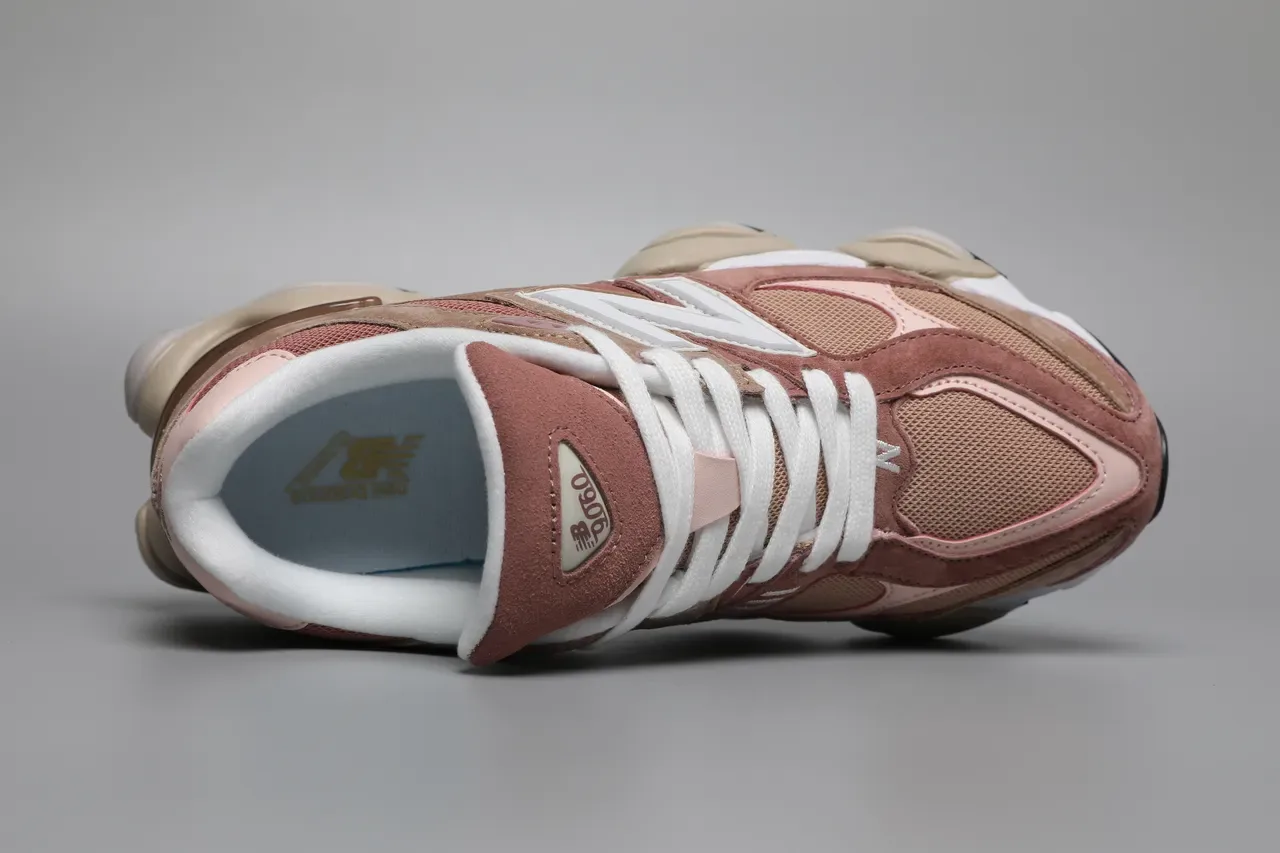 New Balance 9060 Dusty Rose Beige sneakers lifestyle 7