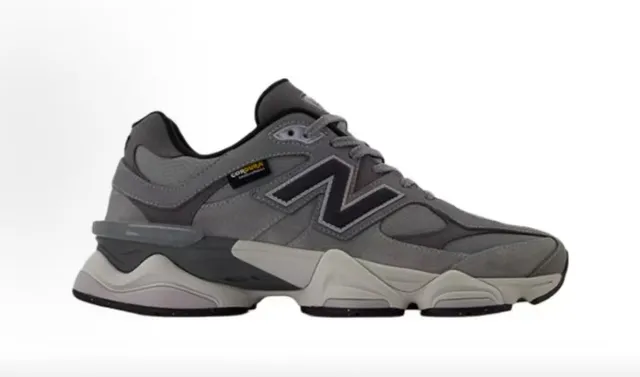 New Balance 9060 رمادي GORE-TEX حذاء كاجوال كثيف 4