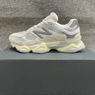 New Balance 9060 Off-White and Grey Chunky Sneakers