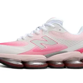 New Balance 9060 Pink and White Lifestyle Sneakers