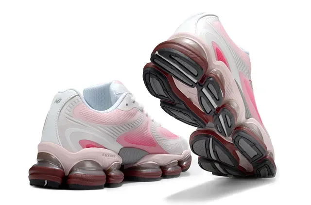 New Balance 9060 Pink and White Lifestyle Sneakers 3