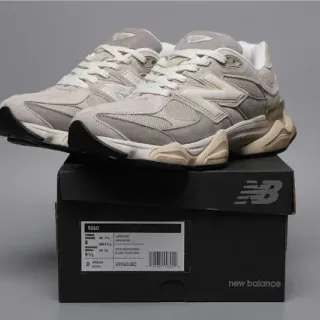 New Balance 9060 Rice White/Gray Lifestyle Sneakers