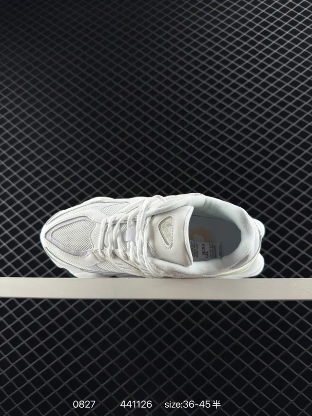 New Balance 9060 白色厚底运动鞋 5