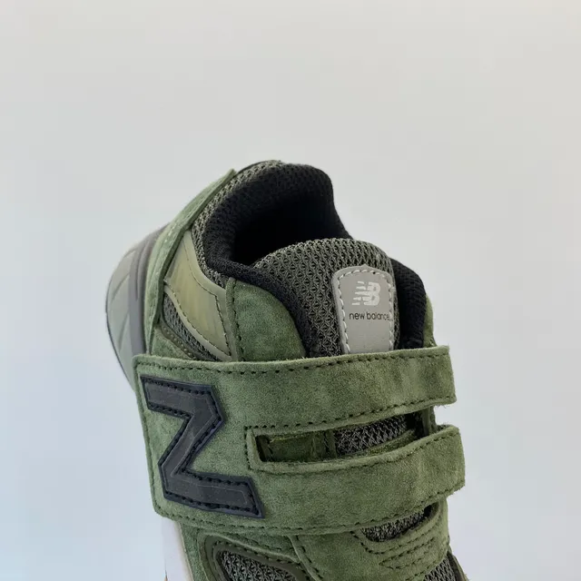 New Balance Vert Militaire Blanc Olive Ante et Mesh Haut Lacets Semelle intermédiaire Sneakers lifestyle 16