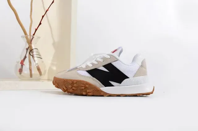 New Balance Chaussures Lifestyle Beige Bleu Rétro Runner Supérieure En Couches 6