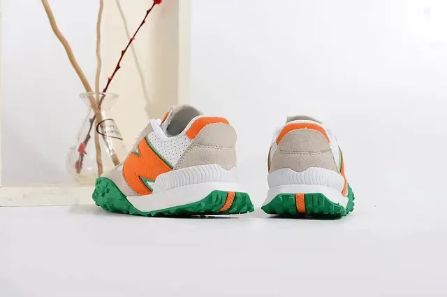 New Balance Chaussures Lifestyle Beige Bleu Rétro Runner Supérieure En Couches 7
