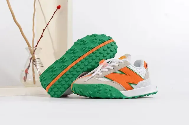 New Balance Chaussures Lifestyle Beige Bleu Rétro Runner Supérieure En Couches 8