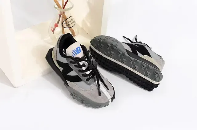 New Balance Chaussures Lifestyle Beige Bleu Rétro Runner Supérieure En Couches 18