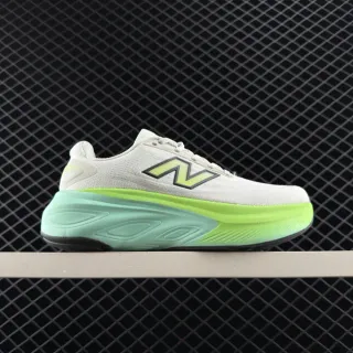 New Balance FuelCell Blanc et Vert Lime Chaussures de course en tricot