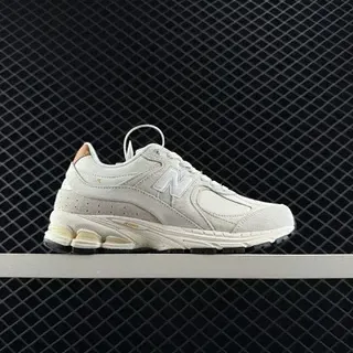 New Balance M2002REC Beige Brown Retro Runner Silhouette Suede And Mesh Upper Lifestyle Sneakers