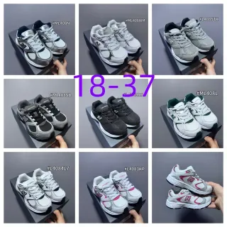New Balance فضي بحري شبكي واصطناعي طبقة بناء ENCAP كعب وسط أحذية أسلوب حياة