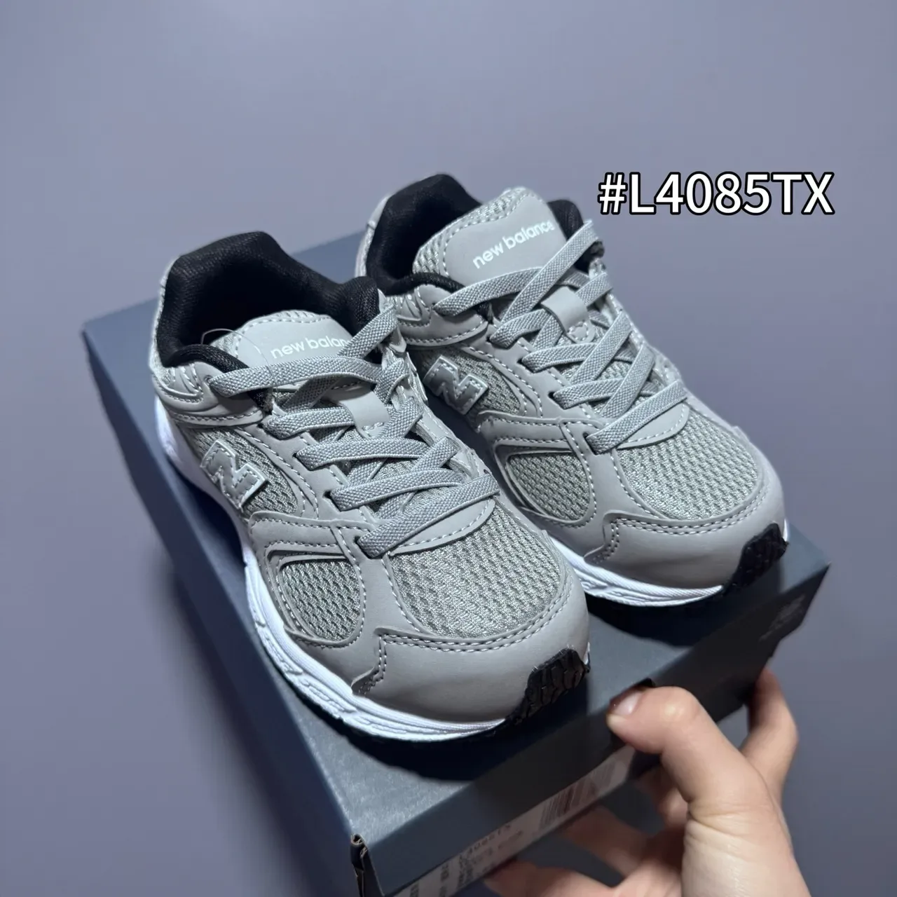 New Balance Argent Marine Maille Et Synthétique Superposition Construction ENCAP Semelle Intermédiaire Sneakers Lifestyle 5