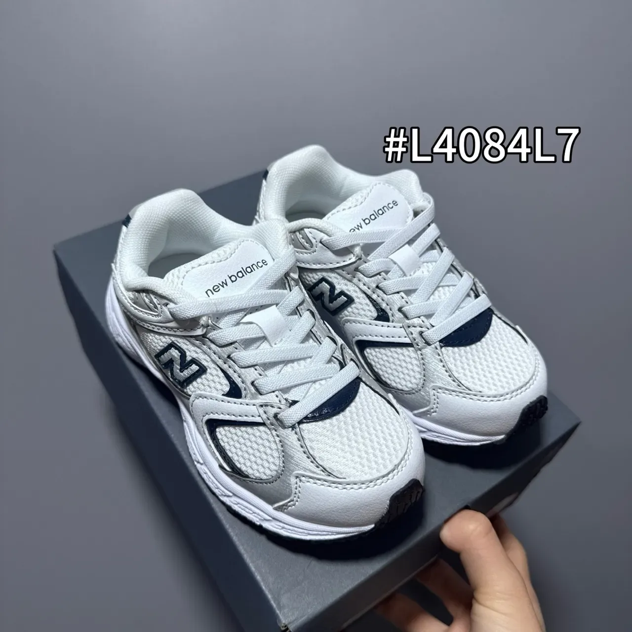 New Balance Argent Marine Maille Et Synthétique Superposition Construction ENCAP Semelle Intermédiaire Sneakers Lifestyle 9
