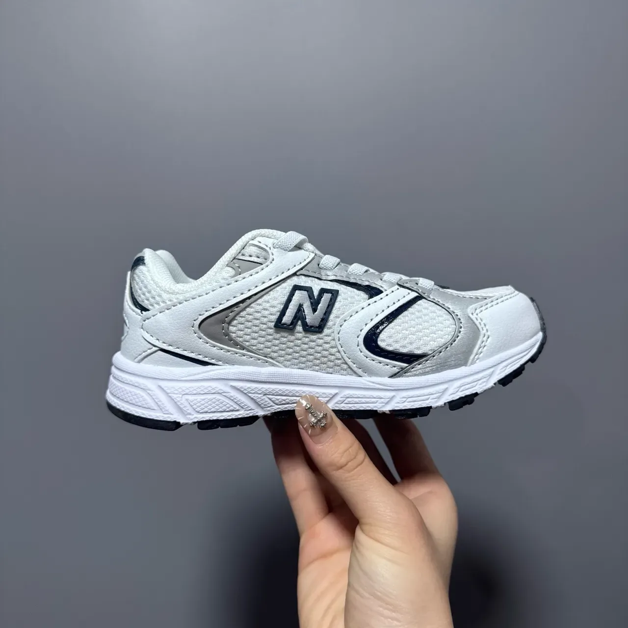 New Balance Argent Marine Maille Et Synthétique Superposition Construction ENCAP Semelle Intermédiaire Sneakers Lifestyle 14