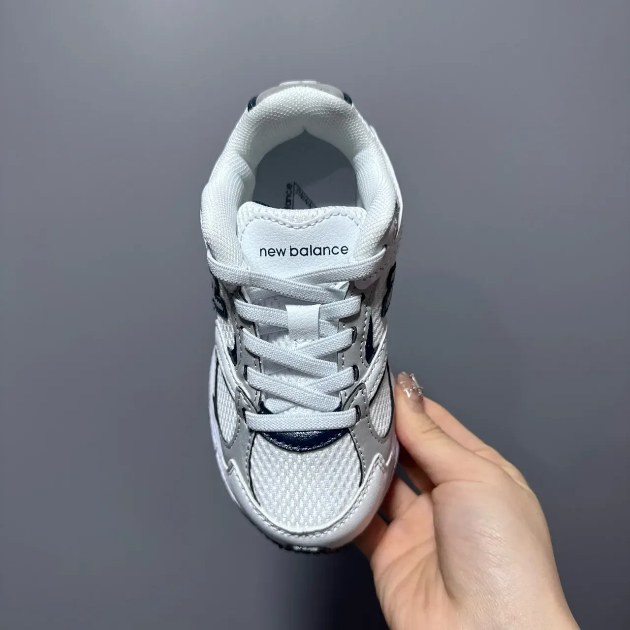 New Balance Argent Marine Maille Et Synthétique Superposition Construction ENCAP Semelle Intermédiaire Sneakers Lifestyle 17