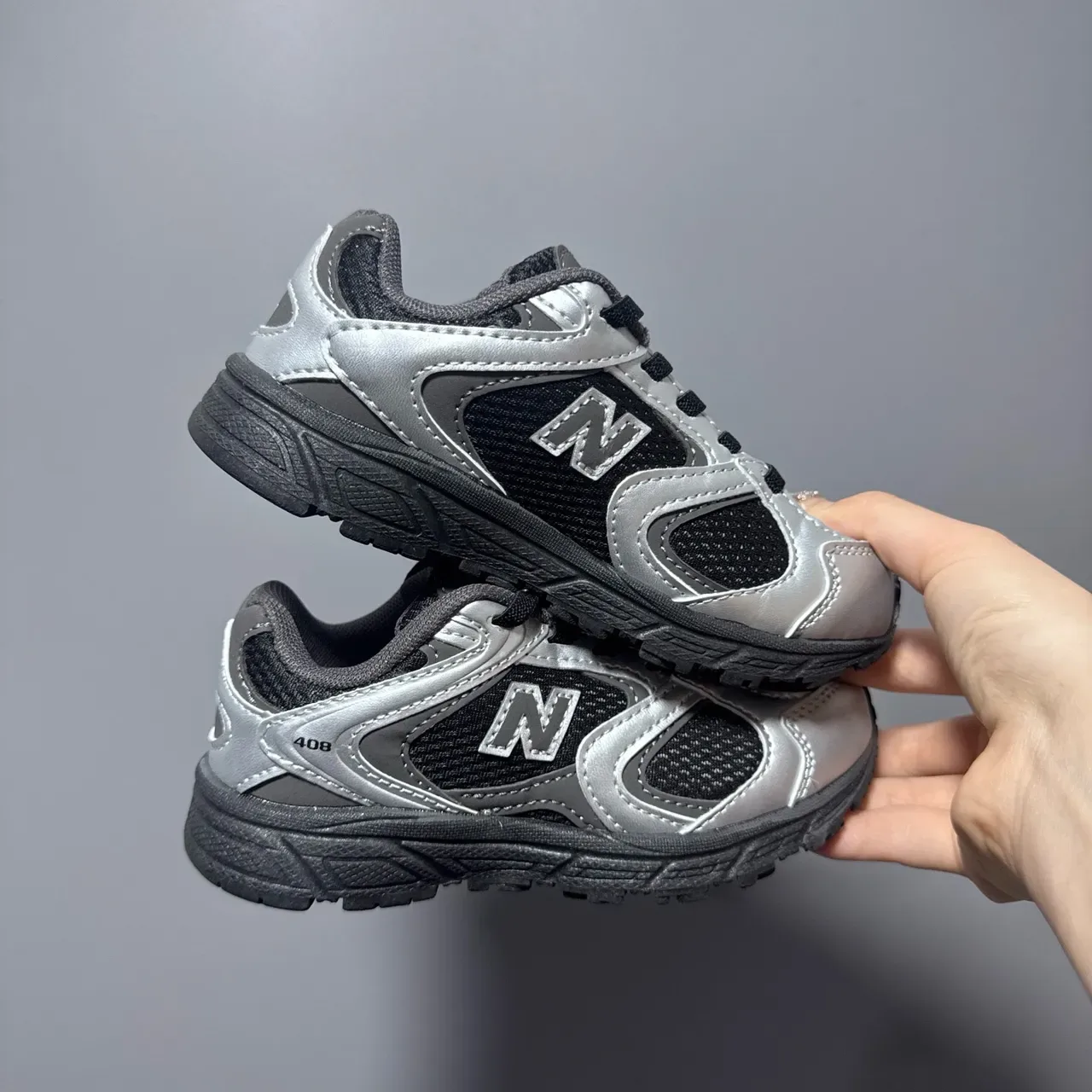 New Balance Argent Marine Maille Et Synthétique Superposition Construction ENCAP Semelle Intermédiaire Sneakers Lifestyle 21