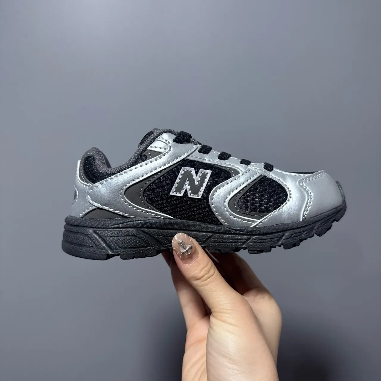 New Balance Argent Marine Maille Et Synthétique Superposition Construction ENCAP Semelle Intermédiaire Sneakers Lifestyle 23