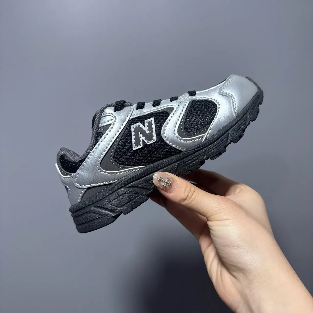 New Balance Argent Marine Maille Et Synthétique Superposition Construction ENCAP Semelle Intermédiaire Sneakers Lifestyle 24