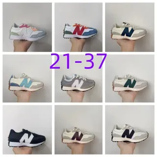 New Balance White Multicolor Layered Upper Oversized N Logo Lifestyle Sneakers