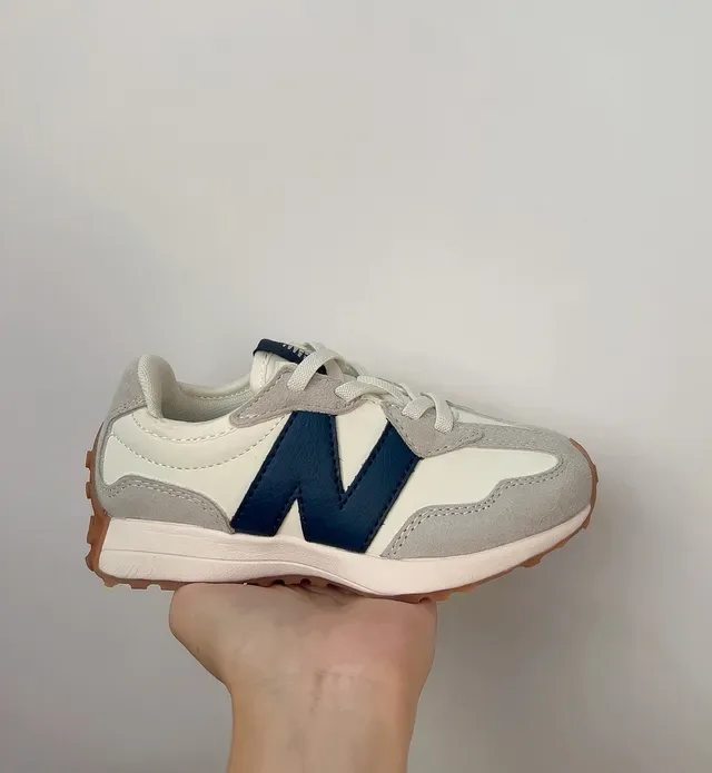New Balance Blanco Multicolor Parte Superior con Capas Oversized Logo N Zapatillas Lifestyle 7